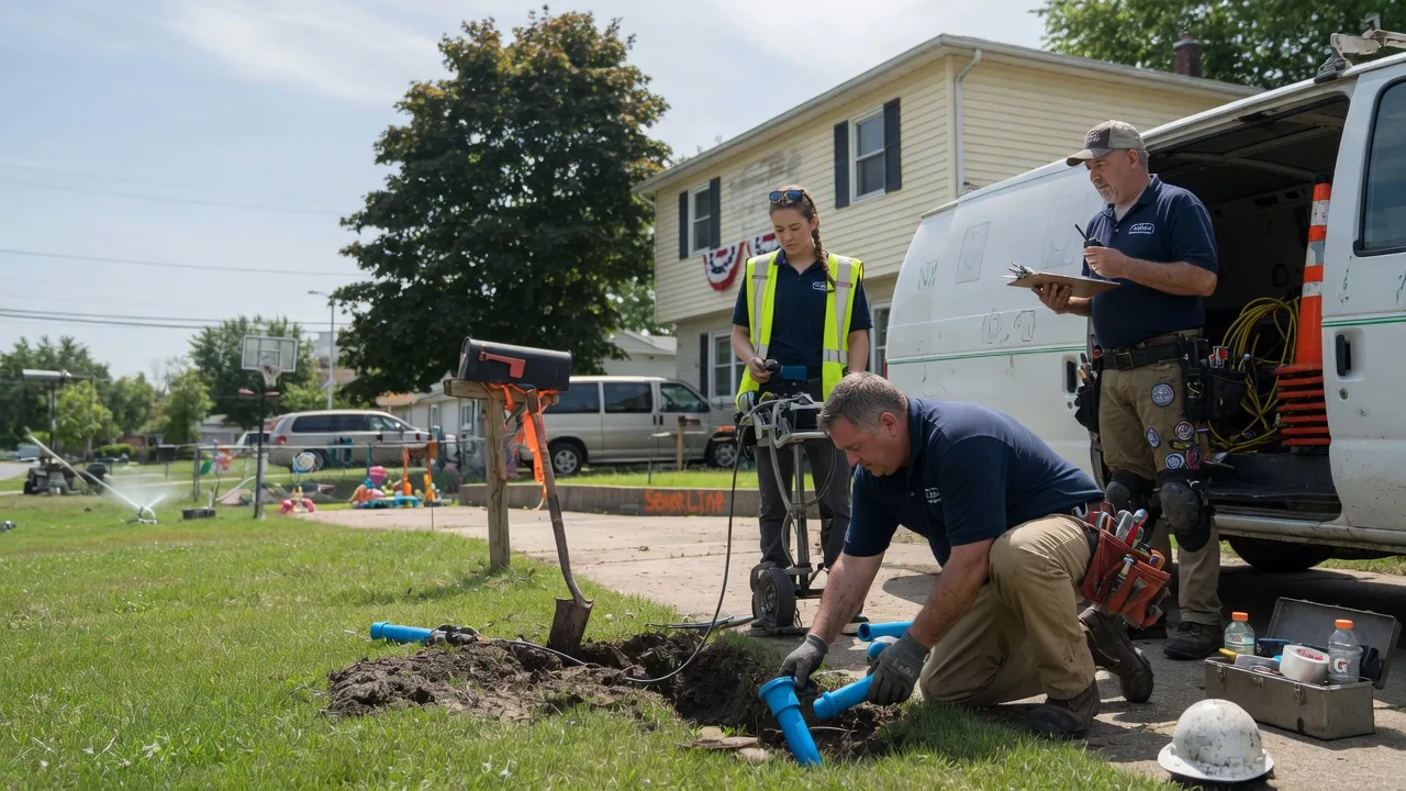Slab Leak Repair in Clarklake, MI near me